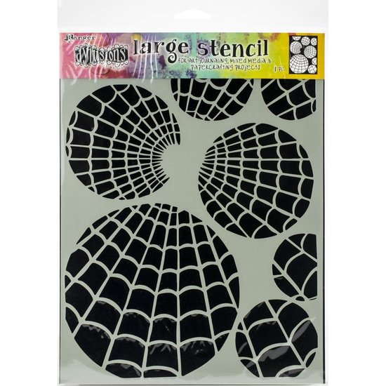 Ranger Ranger Dylusions Stencil (large) Oti's Orbs 9x12 inch