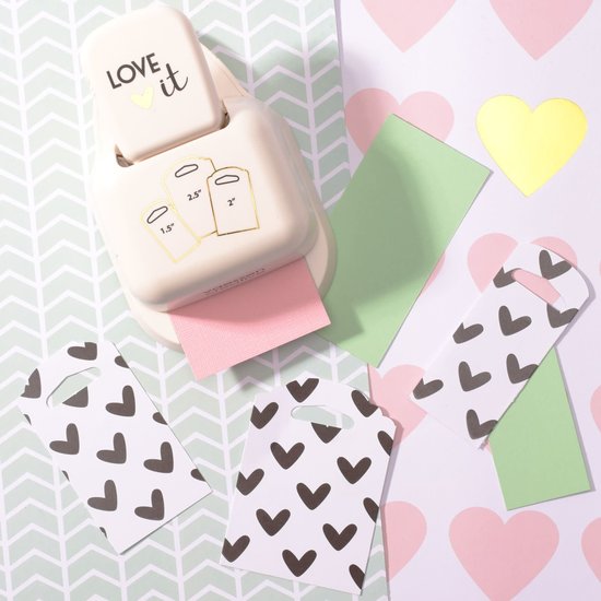 Vaessen Creative Vaessen Creative Figuurpons 3-in-1 Label Hang-Tag