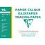 Clairefontaine Clairefontaine Kalk Papier Transparant 10st 90g. 29,7x40 cm.