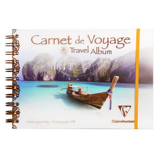 Clairefontaine Travel Blok 30st 180g