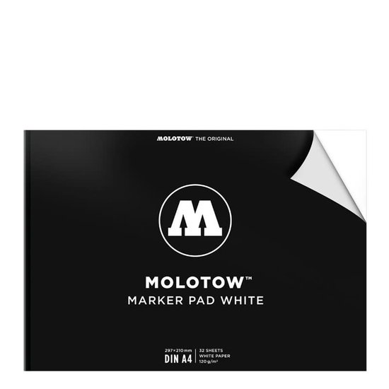 Molotow Molotow Marker Pad DIN A4 120 gram 32 vel