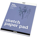 Creotime Schetsblok A5 15x21cm 70gram Wit 70 Sheets