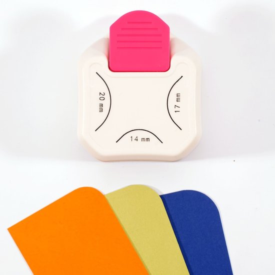 Vaessen Creative Vaessen Creative Hoekpons 3-in-1 Rond