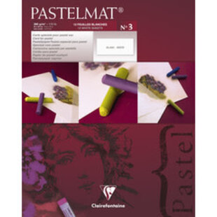 Clairefontaine Pastelmat No 3 360g 24x30cm White