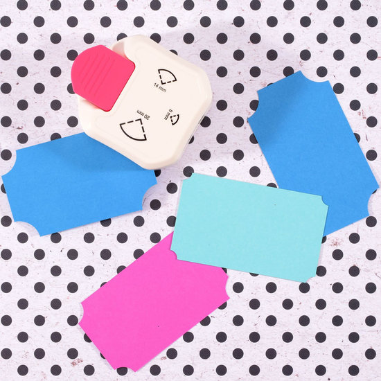 Vaessen Creative Vaessen Creative Hoekpons 3-in-1 Ticket
