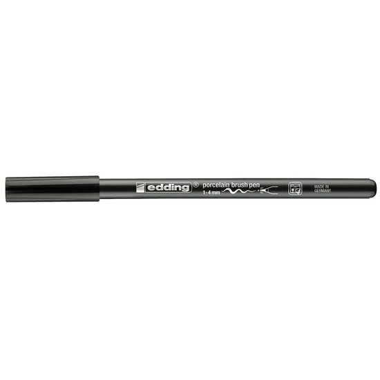 Edding Edding 4200 Porcelain Brushpen Zwart