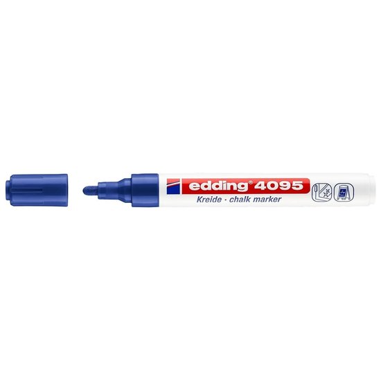 Edding Edding 4095 Chalk Marker Blauw