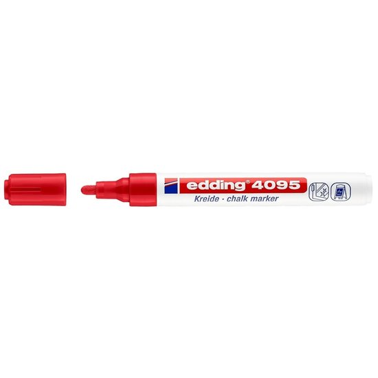 Edding Edding 4095 Chalk Marker Rood