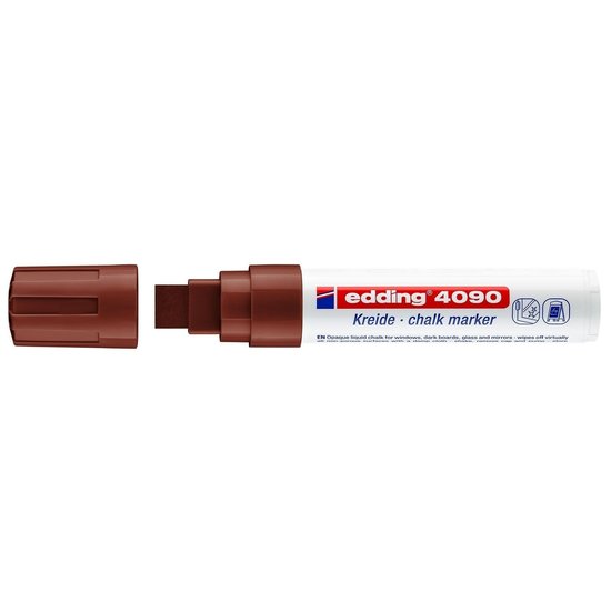 Edding Edding 4090 Chalk Marker Bruin