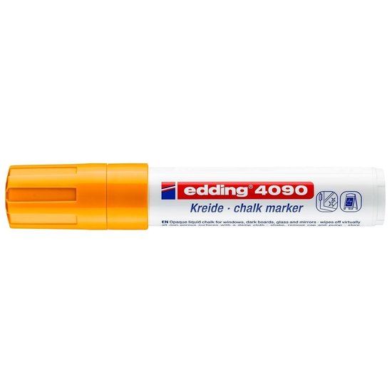 Edding Edding 4090 Chalk Marker Neon Oranje