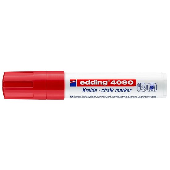 Edding Edding 4090 Chalk Marker Rood