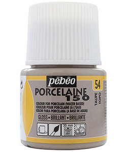 Pebeo Porcelaine 150 Porseleinverf 45ml Taupe nr. 54