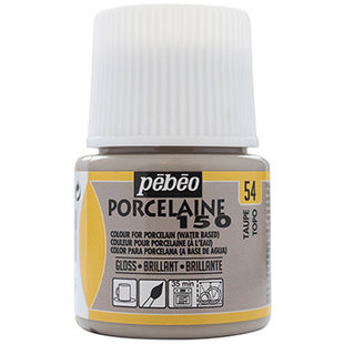 Pebeo Porcelaine 150 Porseleinverf 45ml Taupe nr. 54