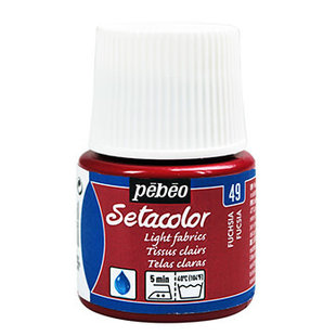 Pebeo Setacolor Textielverf Light Fabrics 45ml Fuchsia nr. 49