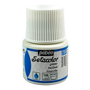 Pebeo Setacolor Textielverf Glitter Light Fabrics 45ml Diamond nr. 204