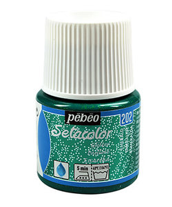 Pebeo Setacolor Textielverf Glitter Light Fabrics 45ml Emerald nr. 202