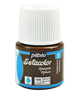 Pebeo Setacolor Textielverf Opaque 45ml Chocolate nr. 88