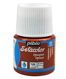 Pebeo Setacolor Textielverf Opaque 45ml Cinnamon nr. 93