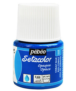 Pebeo Setacolor Textielverf Opaque 45ml Cobalt Blue nr. 11