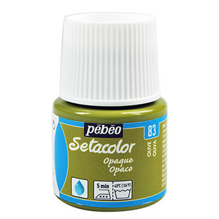 Pebeo Setacolor Textielverf Opaque 45ml Olive nr. 83