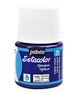 Pebeo Setacolor Textielverf Opaque 45ml Parma Violet nr. 29