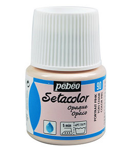 Pebeo Setacolor Textielverf Opaque 45ml Portrait Pink nr. 90