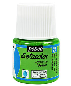 Pebeo Setacolor Textielverf Opaque 45ml Spring Green nr. 24