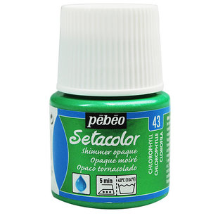 Pebeo Setacolor Textielverf Opaque Shimmer 45ml Chlorophyll nr. 43