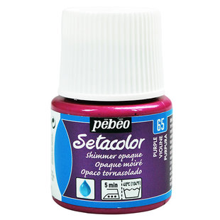 Pebeo Setacolor Textielverf Opaque Shimmer 45ml Purple nr. 65