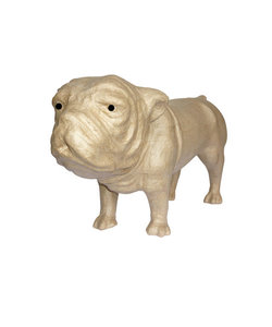 Decopatch Papier maché Bulldog L 44x18x26cm.