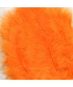 Veren Marabou Oranje 8,5-12,5cm 15st