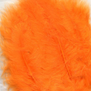 Veren Marabou Oranje 8,5-12,5cm 15st