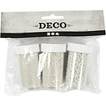 Creotime Mini Glasparels 0.6-0.8 + 1.5-2 + 3 mm Parelmoer