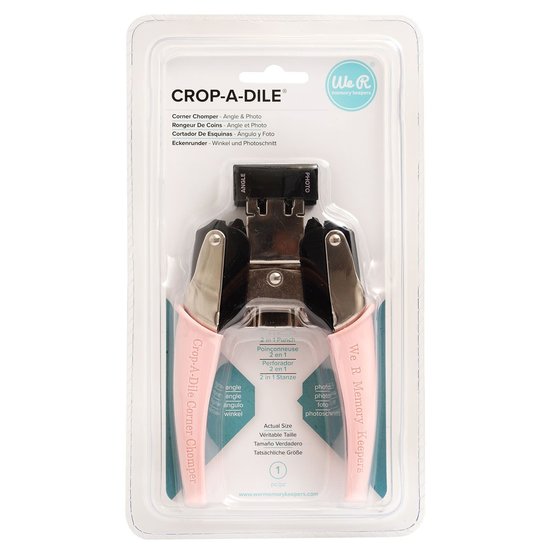 We R Memory Keepers We R Memory Keepers Crop-A-Dile Corner Chomper Angle & Photo
