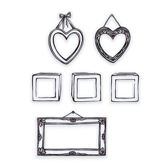 Tonic Studios Tonic Studios Stamp Set Initial Frames