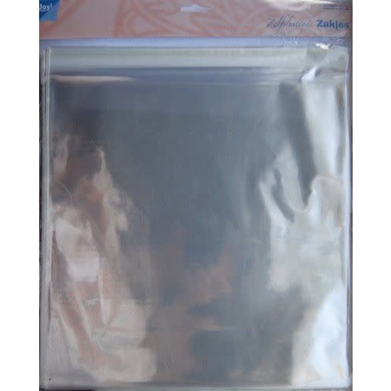Joy Crafts Joy Crafts Zelfsluitende Cellofaan Zakjes 31,5x31,5cm 30st