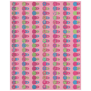 Vel Decopatch Papier Patroon Matroesjka Roze