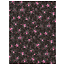 Decopatch Vel Decopatch Papier Patroon Rozenprint zwart/roze