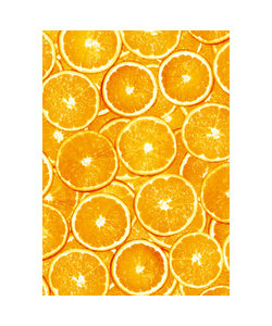 Vel Decopatch Papier Patroon Sinaasappels Oranje