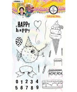 Studio Light Art By Marlene Stempel 14,8x20cm  Marlene's World Birthday Bash nr. 67