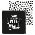 Paperfuel Illustration Paperfuel Papier 30,5x30,5cm 200gr Fire