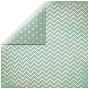 BoBunny Chevron Dots Zigzag indigo tur