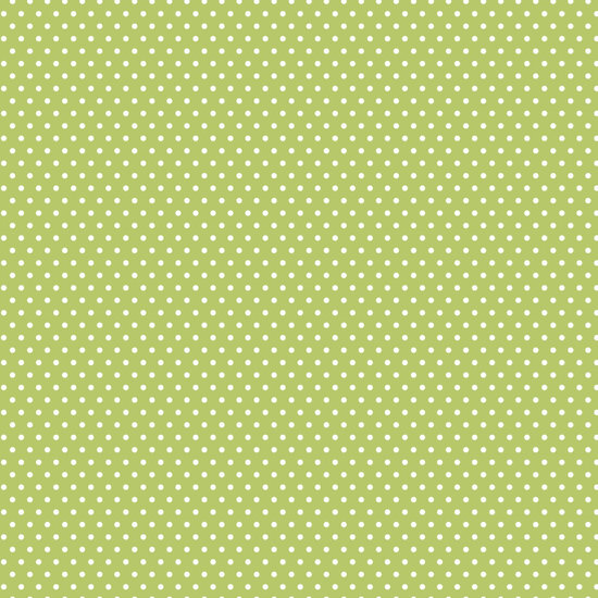Darice Core' dinations patterned Singel Sided 12x12" Light green Small Dot