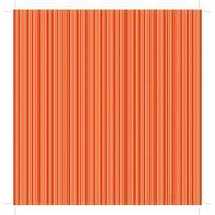 Core' dinations patterned Single Sided 12x12" Orange Stripe