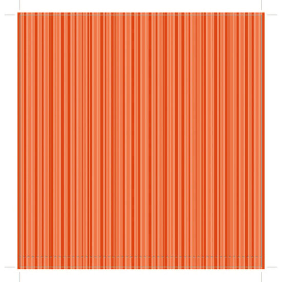 Darice Core' dinations patterned Single Sided 12x12" Orange Stripe