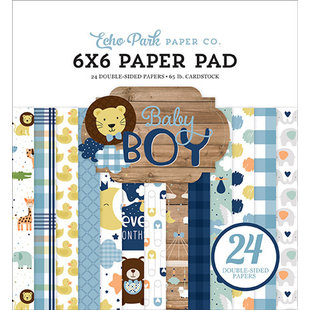 Echo Park Paper Pad 6x6'' Baby Boy