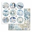 Stamperia Stamperia Paper 12x12'' Arctic Antarctic Rounds