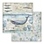Stamperia Stamperia Paper 12x12'' Arctic Antarctic Whale
