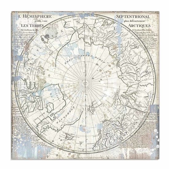 Stamperia Stamperia Paper 12x12'' Arctic Antarctic Wolf