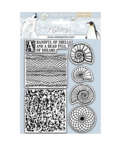 Stamperia Rubber stempel Arctic Antarctic Shells